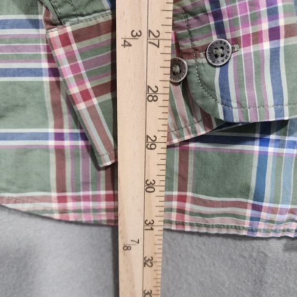 Tommy Bahama Shirt Mens Shirt XL Multicolor Plaid Long Sleeve - Picture 9 of 15
